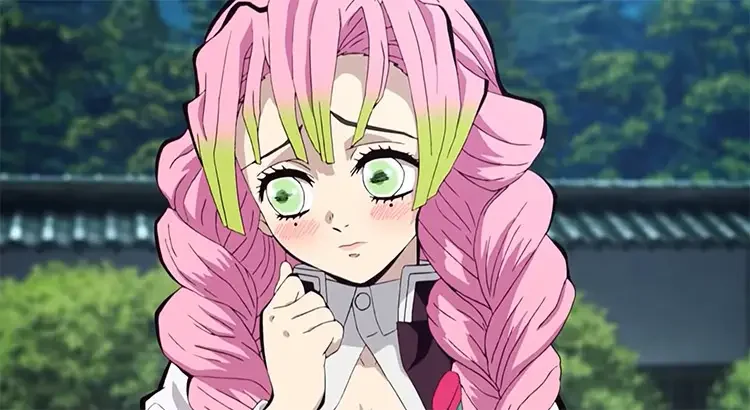 02 mitsuri kanroj demon slayer anime screenshot 65+ Cute Pink Haired Anime Girls