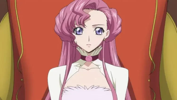 07 euphemia li britannia code geass anime 65+ Cute Pink Haired Anime Girls