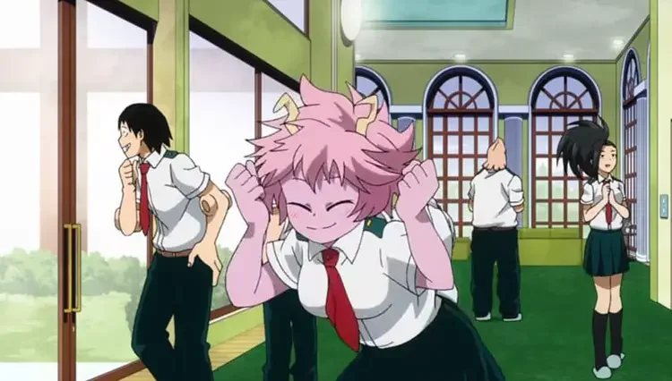 08 mina ashido my hero academia anime 65+ Cute Pink Haired Anime Girls