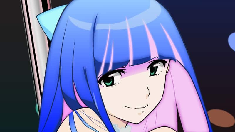 Best Blue Hair Anime Girls Stocking Anarchy Panty Stocking with Garterbelt 35 Gorgeous Blue Hair Anime Girls