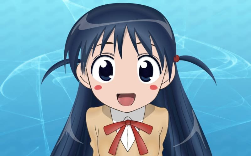 Best Blue Haired Anime Girls Mikoto Suou School Rumble 35 Gorgeous Blue Hair Anime Girls