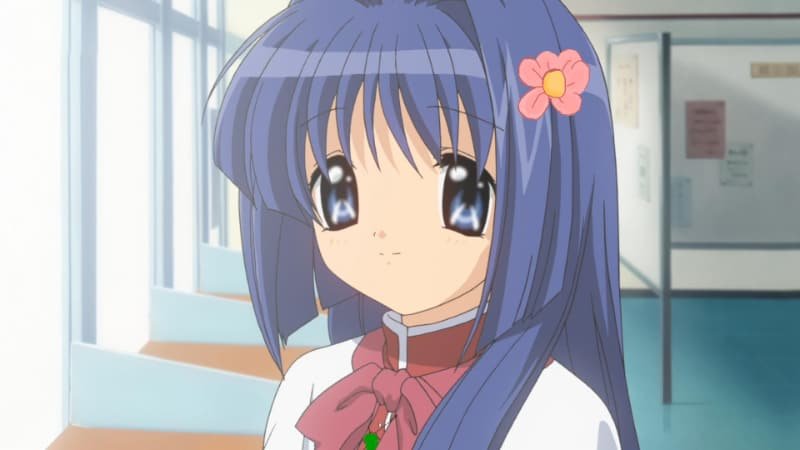 Best Blue Haired Anime Girls Nayuki Minase Kanon 35 Gorgeous Blue Hair Anime Girls