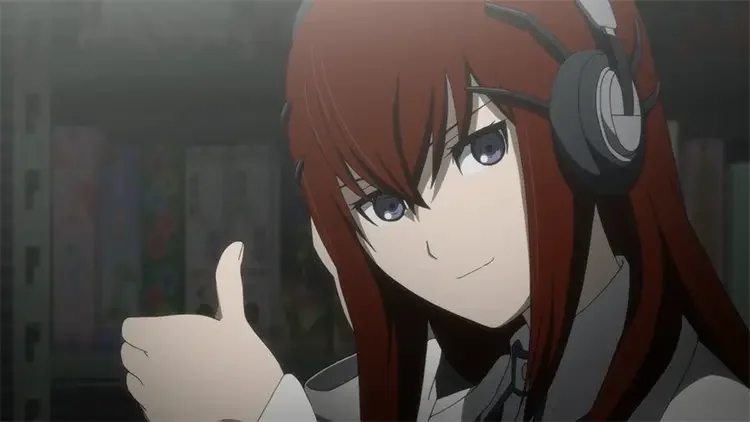 01 makise kurisu steins gate anime 30 Red Haired Anime Girls Of All Time