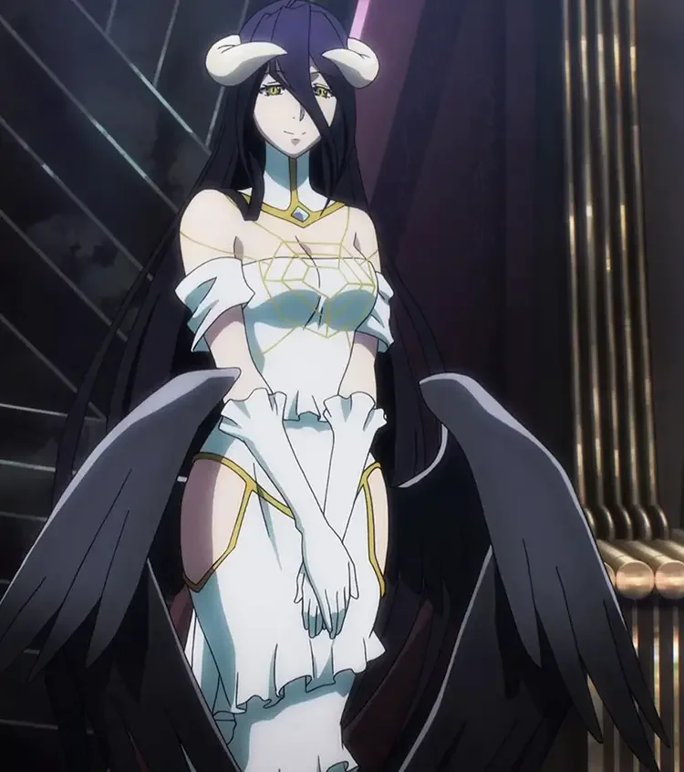 02 albedo overlord anime screenshot 35 Thiccest Anime Girls Of All Time