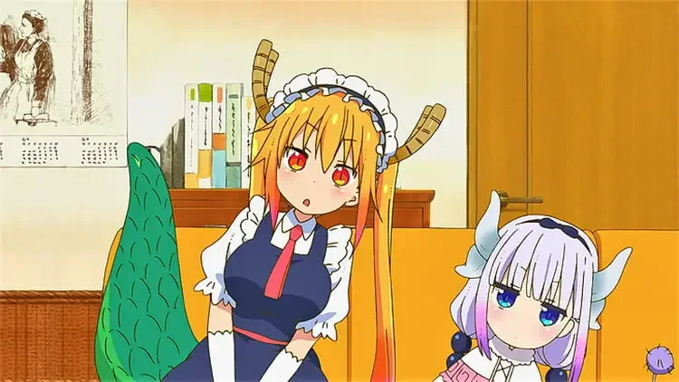 04 kobayashi dragon maid anime character 32 Best Tomboy Anime Characters Of All Time