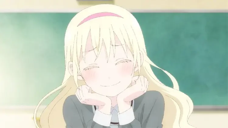12 olivia asobi asobase anime 45 Cute Anime Girls With Blonde Hair