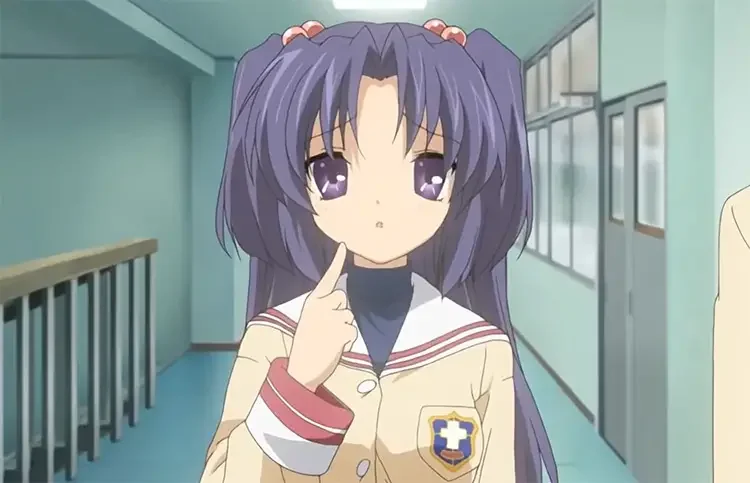 13 kotomi ichinose clannad purple haired anime 45 Best Purple Hair Anime Girls of All Time