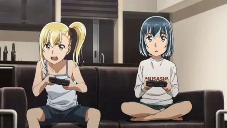 19 hinamatsuri anime screenshot couch 32 Funniest Comedy Anime of All Times