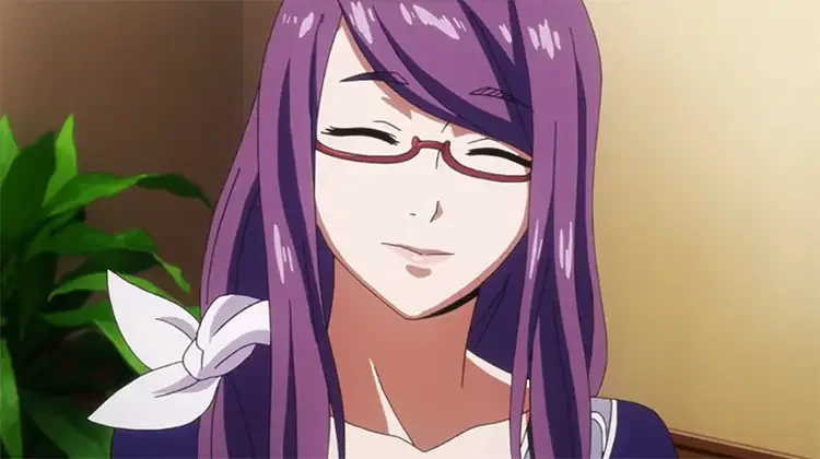 20 kamishiro rize tokyo ghoul purple haired anime 45 Best Purple Hair Anime Girls of All Time