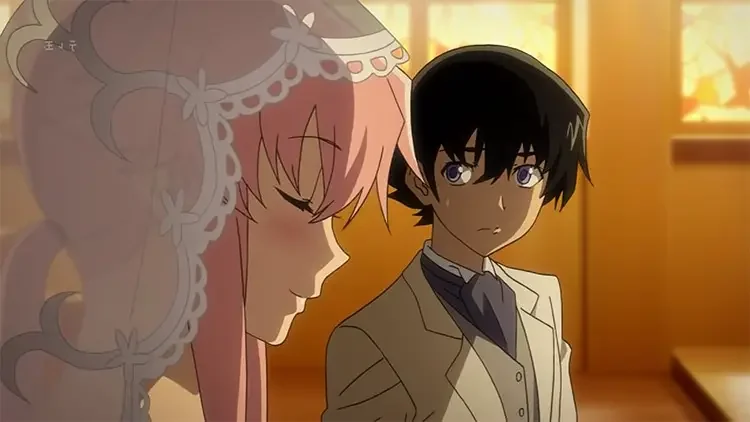 20 yuki and yuno form future diary screenshot 35 Best Action Romance Anime of All Time