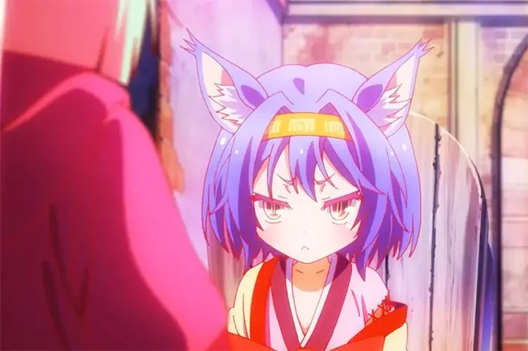 26 izuna hatsuse no game no life anime 45 Best Purple Hair Anime Girls of All Time