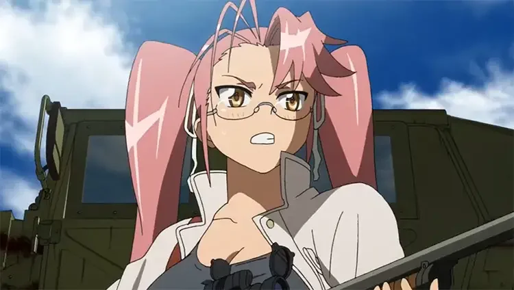 30 saya takagi highschool of the dead anime screenshot 65+ Cute Pink Haired Anime Girls