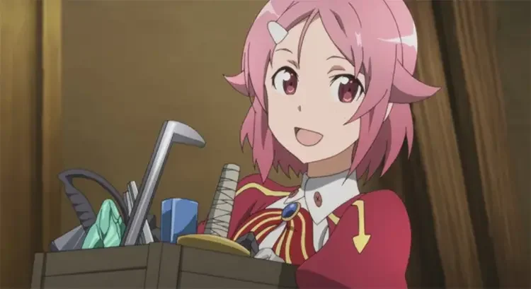 31 lisbeth sword online pink haired girls anime screenshot 65+ Cute Pink Haired Anime Girls