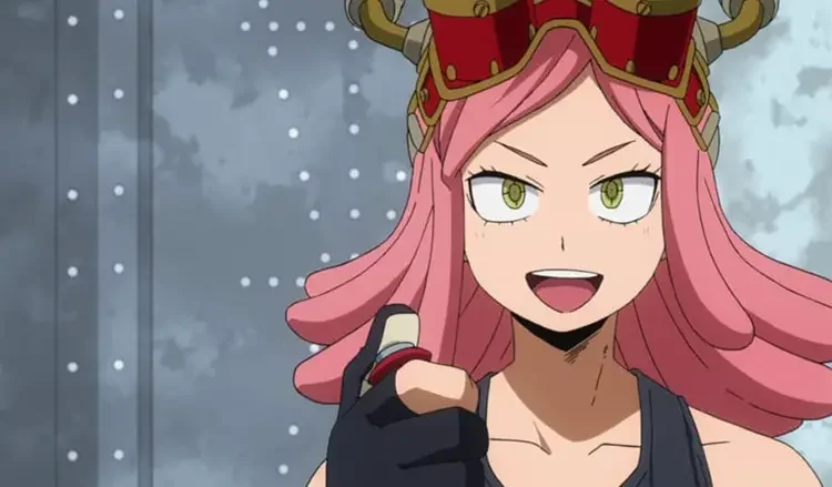 53 mei hatsume my hero academia anime screenshot 65+ Cute Pink Haired Anime Girls