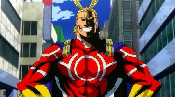 All Might From My Hero Academia 1 28 Best Anime Teachers Of All Time