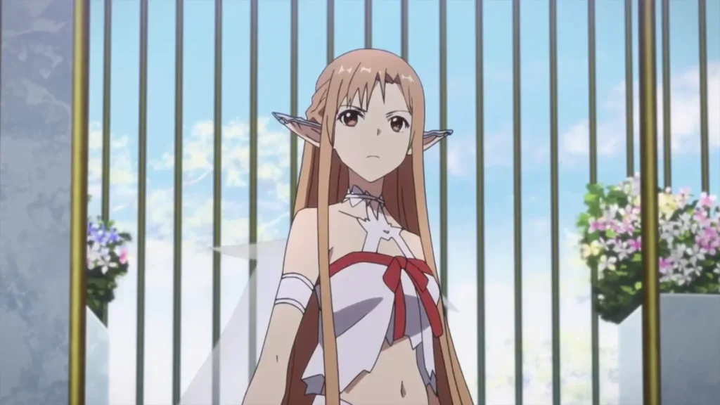Asuna From Sword Art Online 1 45 Brunette Anime Girls With Brown Hairs