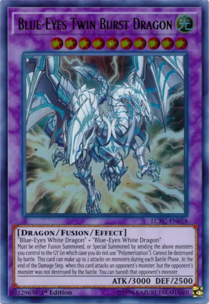 blue eyes twin burst dragon fusion 15 Best Fusion Archetypes in Yugioh