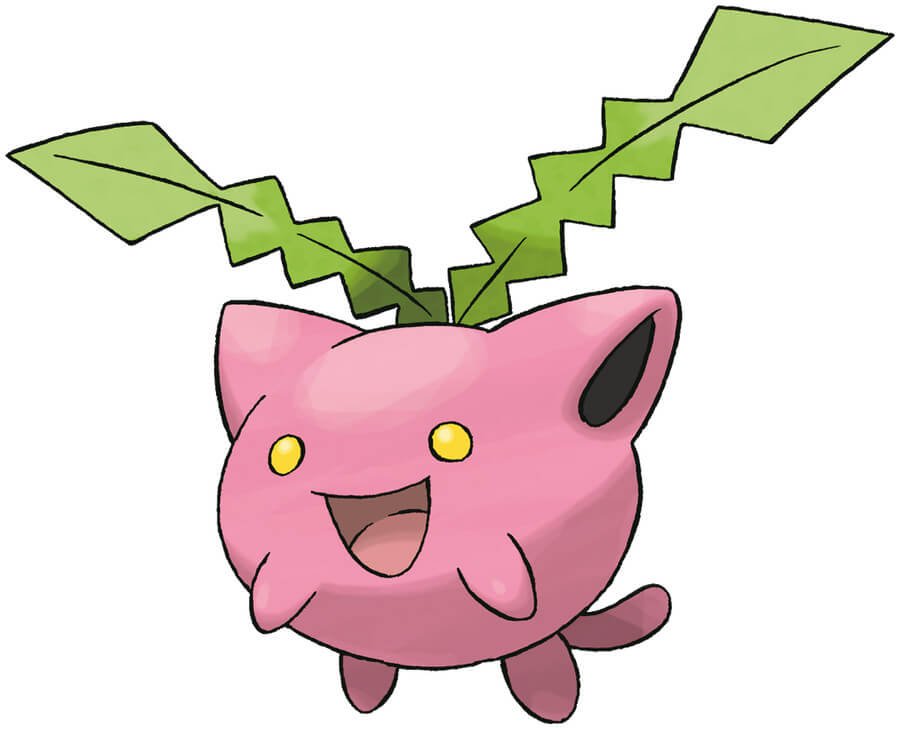 hoppip 1 21 Best Pink Pokémon of All Time