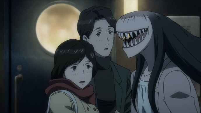 scary anime characters parasyte the maxim empty head girl reiko tamura 18 Best Scary Anime Characters of All Time
