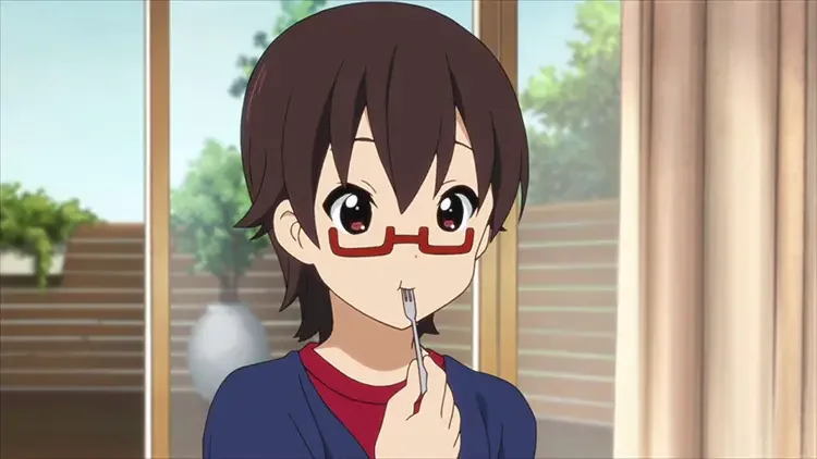 04 nodoka manabe k on anime 35 Cute Anime Girls With Glasses