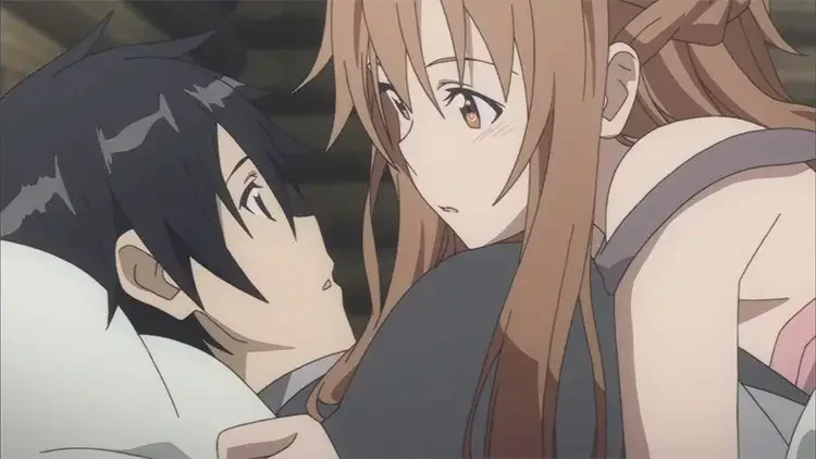 08 kazuto kirigaya and asuna yuuki sword art online anime 38 Cute Anime Couples With the Strongest Bonds