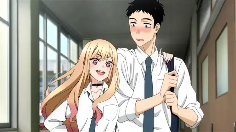 10 my dress up darling anime screenshot 35 Best High School Romance Anime Series & Movies