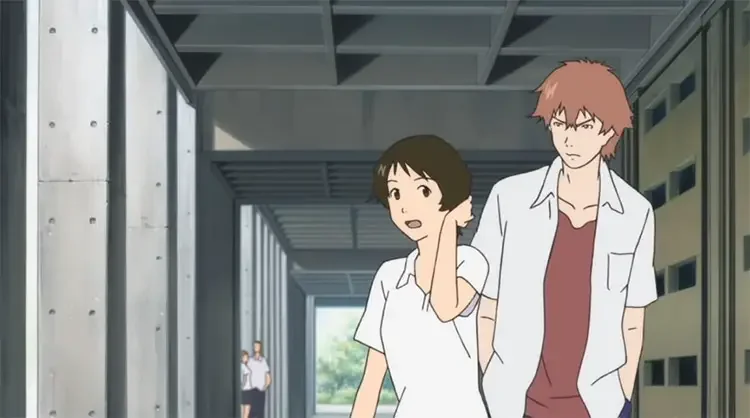 15 makoto konno and chiaki mamiya the girl who leapt through time anime 38 Cute Anime Couples With the Strongest Bonds