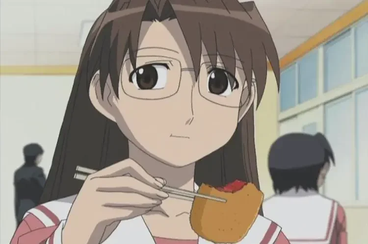 19 koyomi mizuhara azumanga daioh screenshot 35 Cute Anime Girls With Glasses