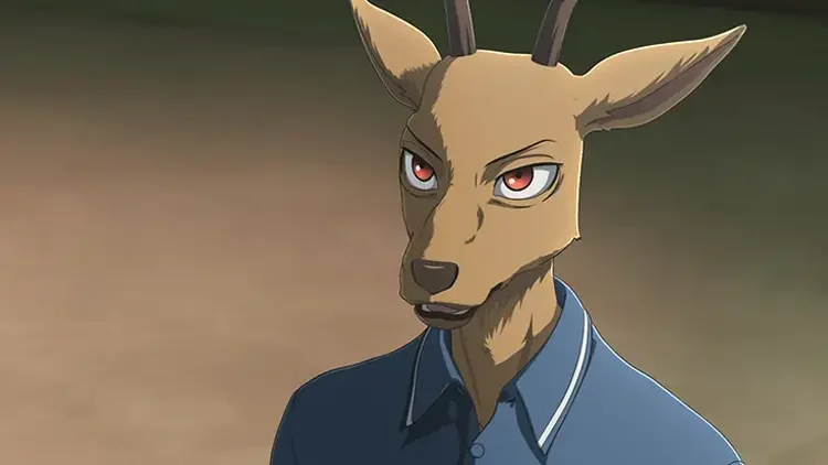 20 louis beastars anime screenshot 25 Coolest Anime Bad Boys Characters