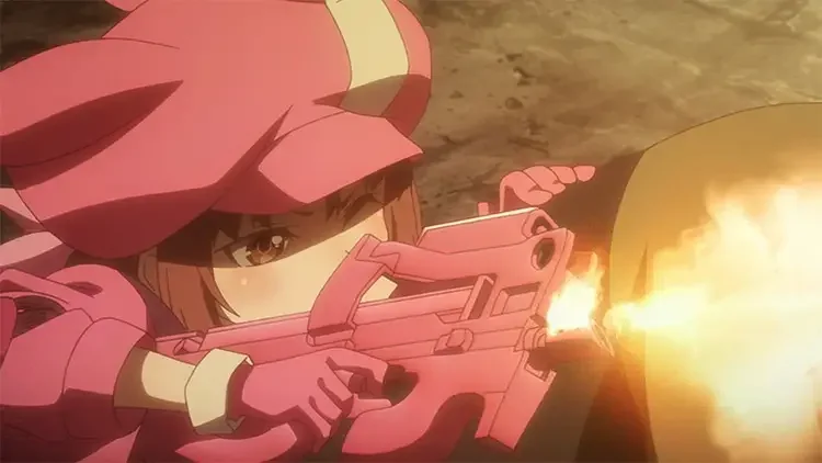29 sao alternative gun art online screenshot 40 Best Military & War Anime Series & Movies