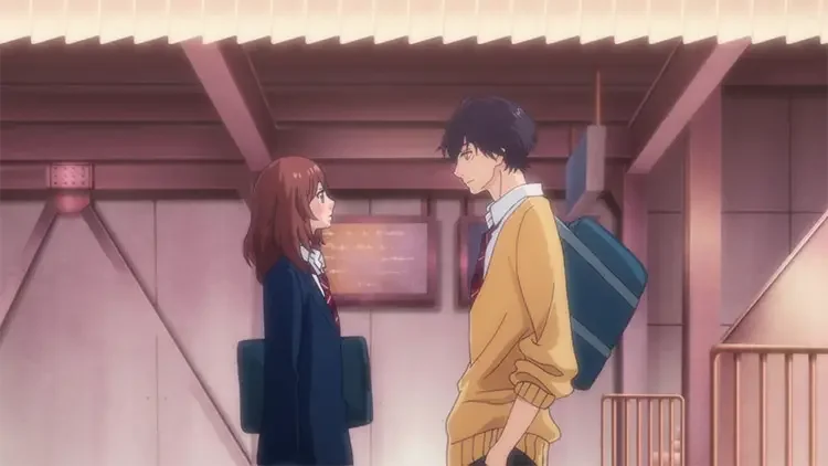 30 blue spring ride anime screenshot 35 Best High School Romance Anime Series & Movies
