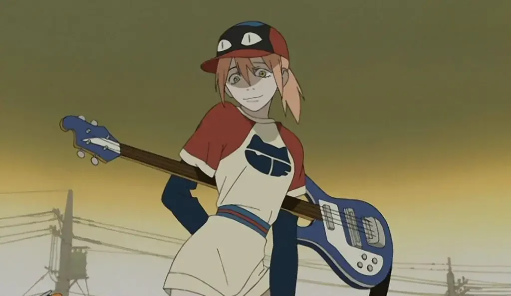 Haruko Haruhara From FLCL 27 Insane & Craziest Anime Girls of All Time