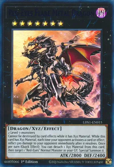 01 red eyes flare metal dragon ygo card 1 25 Best Burn Cards in Yu-Gi-Oh!