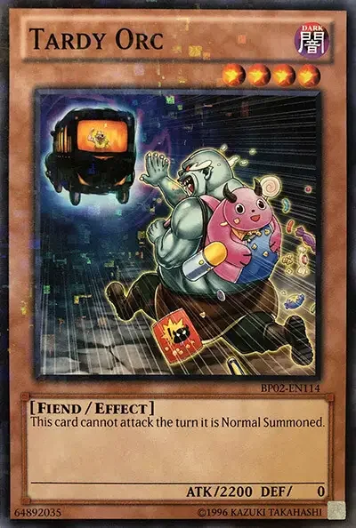 01 tardy orc yugioh card 1 23 Most Funniest Cards in Yu-Gi-Oh!