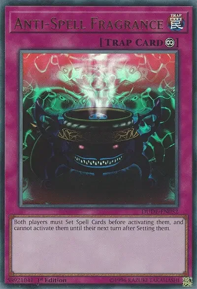 02 anti spell fragrance card 1 18 Best Continuous Trap Cards in Yu-Gi-Oh!