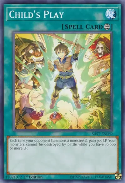 02 childs play card yugioh 1 15 Best Healing Cards (Increase Life Points) in Yu-Gi-Oh!