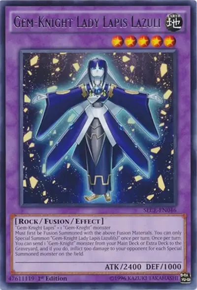 02 gem knight lady lapis lazuli card clr 1 25 Best Burn Cards in Yu-Gi-Oh!