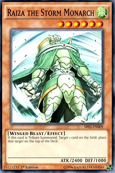 02 raiza the storm monarch ygo card 1 18 Best Winged Beast Monster Cards in Yu-Gi-Oh!