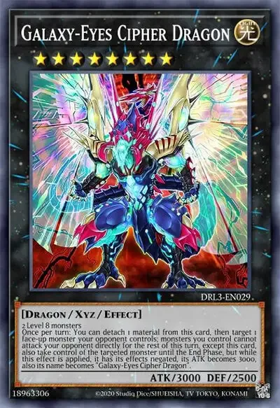 03 galaxy eyes cipher dragon 1 18 Best Rank 8 XYZ Monsters in Yu-Gi-Oh!