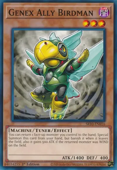 03 genex ally birdman card yugioh 1 18 Best Winged Beast Monster Cards in Yu-Gi-Oh!