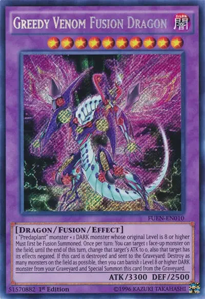 03 greedy venom fusion dragon card 1 18 Best Fusion Monsters in All Of Yu-Gi-Oh!