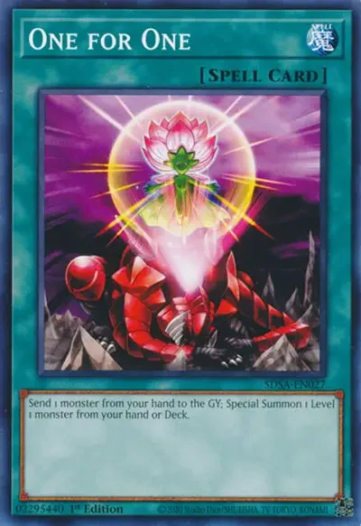 03 one for one ygo card 1 15 Best Searchers Cards in Yu-Gi-Oh!