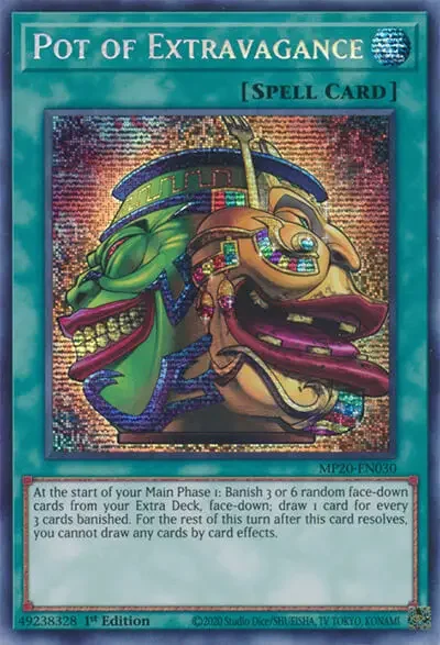 03 pot of extravagance ygo card 1 18 Best Exodia Deck Cards in Yu-Gi-Oh!