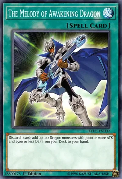 03 the melody of awakening dragon card 1 18 Best Cards for Blue-Eyes Deck in Yu-Gi-Oh!