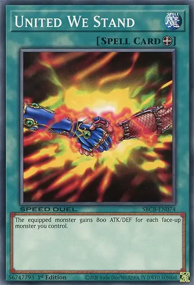03 united we stand ygo card 18 Best Equip Spell Cards in Yu-Gi-Oh!