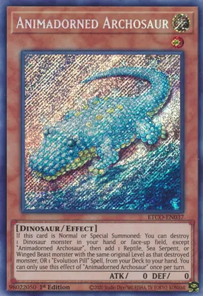 04 animadorned archosaur card 1 21 Best Level 1 Monster Cards in Yu-Gi-Oh!