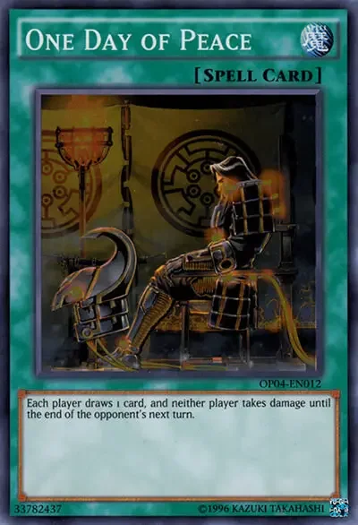 04 one day of peace ygo card 1 18 Best Mill Cards in Yu-Gi-Oh!