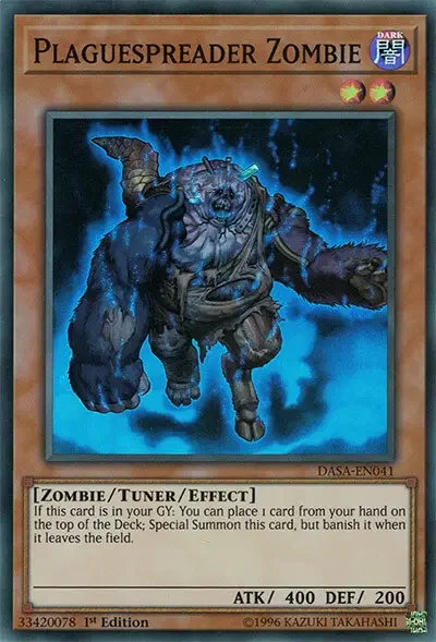 04 plaguespreader zombie ygo card 1 18 Best Tuner Monsters in Yu-Gi-Oh!