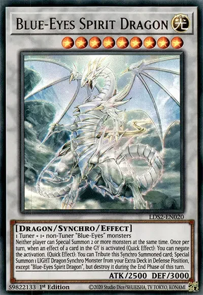 05 blue eyes spirit dragon ygo card 1 18 Best Cards for Blue-Eyes Deck in Yu-Gi-Oh!