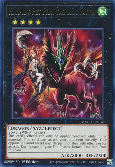 05 harpies pet phantasmal dragon card ygo 1 15 Best Direct Attack Cards in Yu-Gi-Oh!